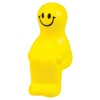 Yellow Stress Sitting Man